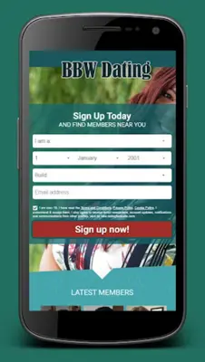 BBW Dating android App screenshot 4
